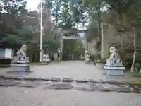 川上山若宮八幡宮の鳥居