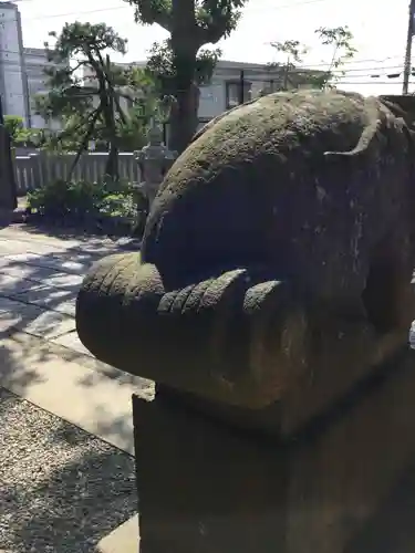 菊田神社の狛犬