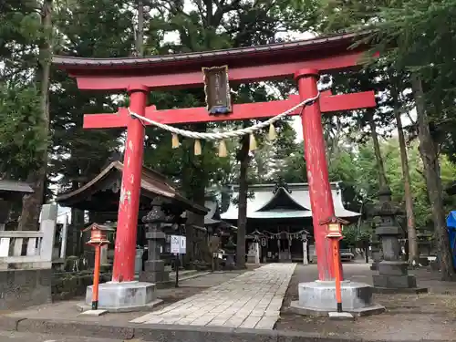 小室浅間神社の鳥居