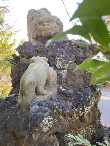御霊神社の狛犬