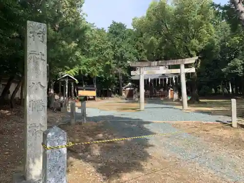 八幡社（徳田八幡社）の鳥居