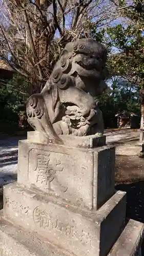 玉敷神社の狛犬