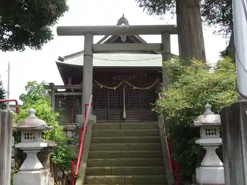 白山姫神社の鳥居