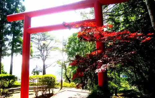 本輪西八幡神社の鳥居