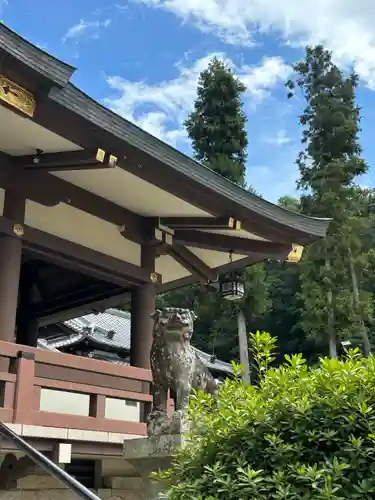 日岡神社の狛犬