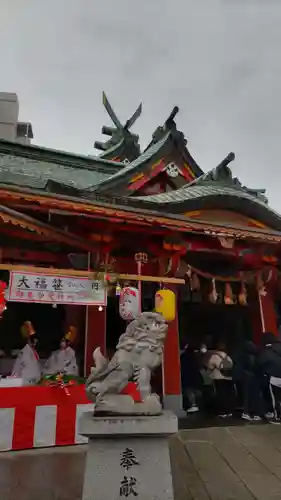 尼崎えびす神社の狛犬