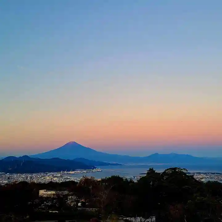 久能山東照宮の景色