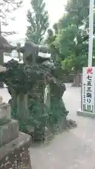 お三の宮日枝神社の狛犬