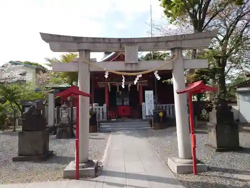 （芝生）浅間神社の鳥居