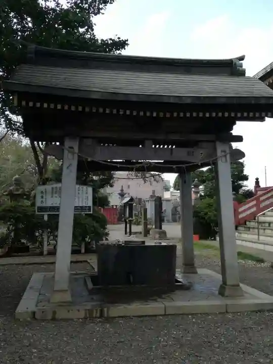 千葉寺の手水舎