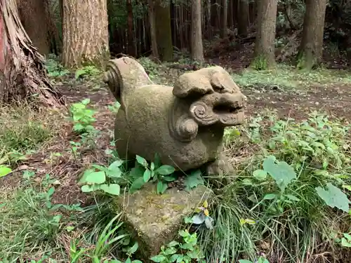 大門神社の狛犬