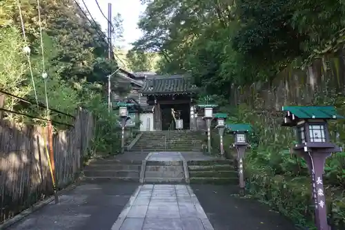 長楽寺の山門