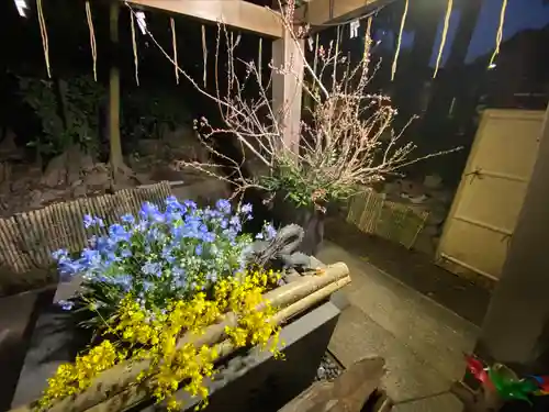東海市熊野神社の手水舎