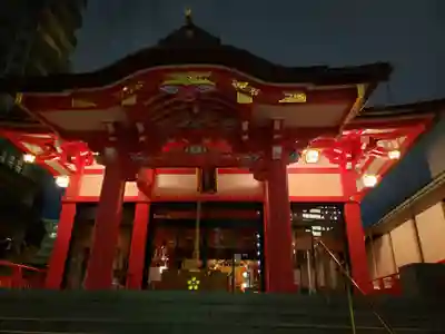 成子天神社の本殿・本堂
