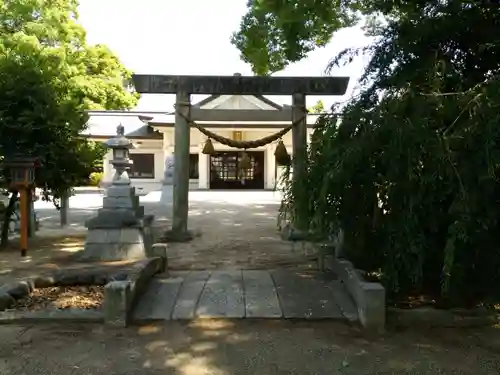 都波岐奈加等神社の鳥居