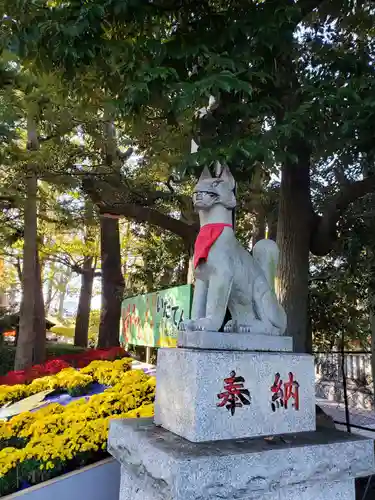 笠間稲荷神社の狛犬