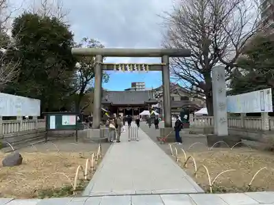 浅草神社の鳥居