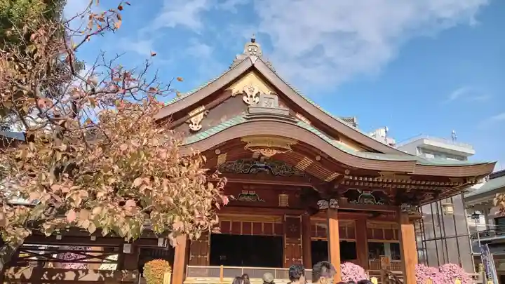 湯島天満宮の本殿・本堂