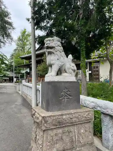 深見神社の狛犬