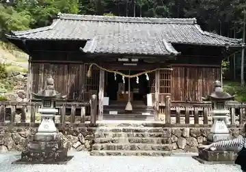蜂前神社の本殿・本堂