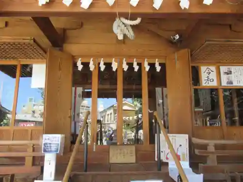 川越熊野神社の本殿