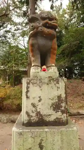 鶴谷八幡宮の狛犬