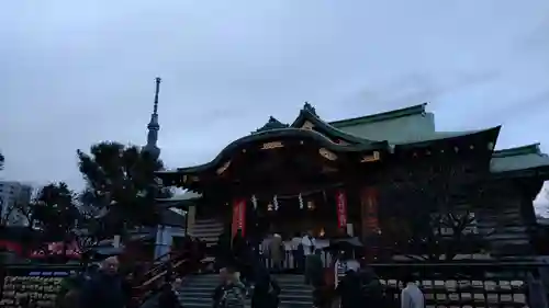 亀戸天神社の本殿・本堂