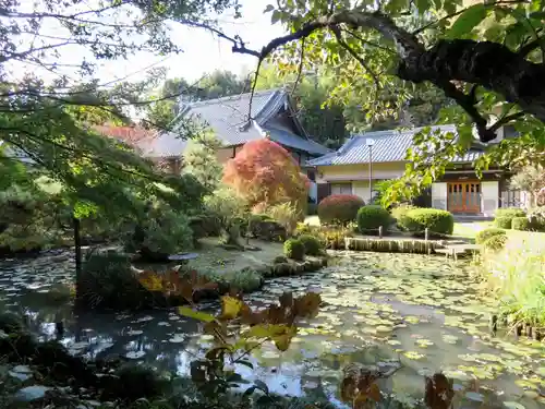 天台宗　長窪山　正覚寺の庭園