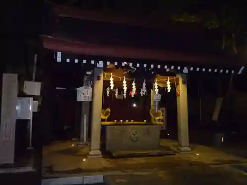 富岡八幡宮の手水舎