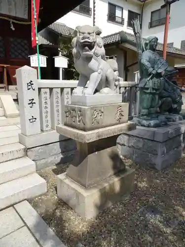 三石神社の狛犬