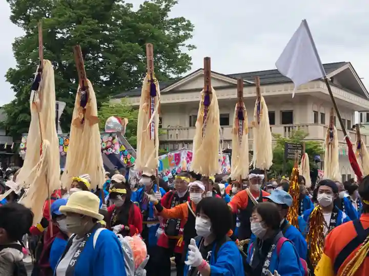 諏訪大社下社秋宮のお祭り