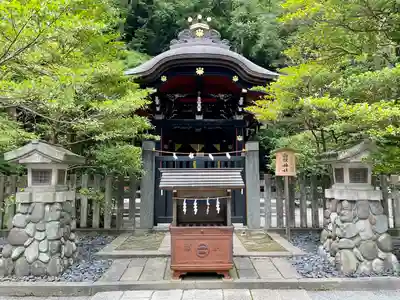 白旗神社の本殿・本堂