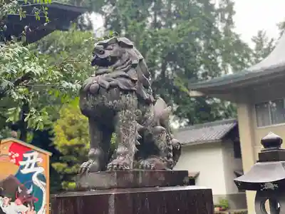 草薙神社の狛犬