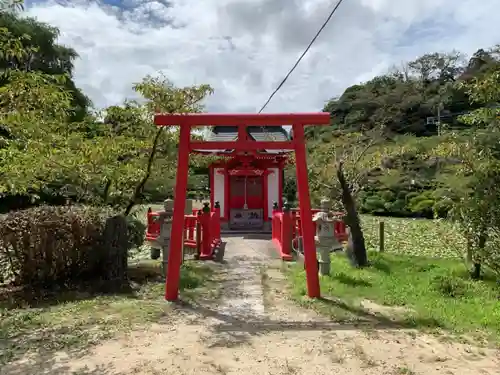 茂原弁財天の鳥居