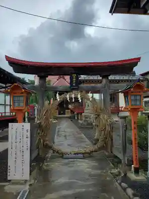 大鏑神社の鳥居