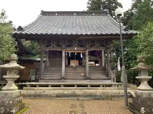 櫻田山神社の本殿・本堂