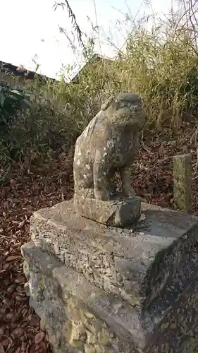日高見神社の狛犬