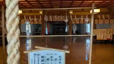 苫前神社の本殿・本堂