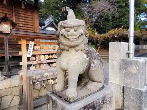 能見神明宮（元能見）の狛犬
