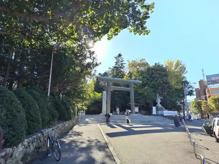 北海道神宮の鳥居