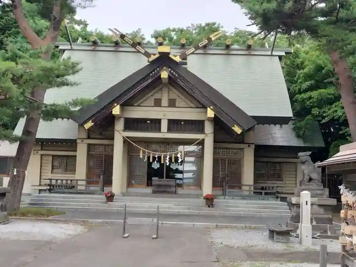 江別神社の本殿・本堂