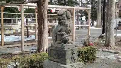 旭川神社の狛犬