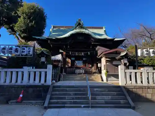 桐ヶ谷氷川神社の本殿・本堂