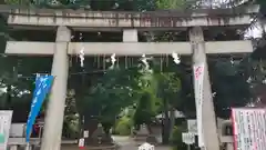 鳩森八幡神社の鳥居