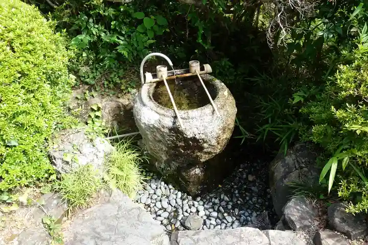 三鈷寺の手水舎