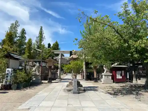 阿部野神社の鳥居