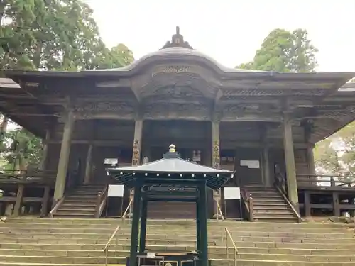 箟峯寺の本殿・本堂