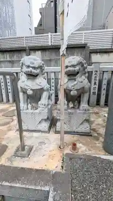 荻窪白山神社の狛犬