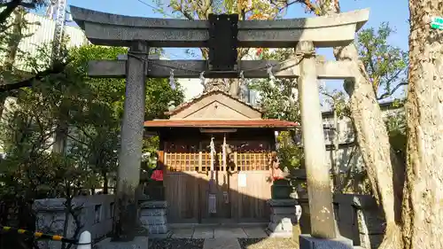 鮫州八幡神社の末社