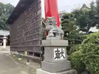 武州柿生琴平神社の狛犬
